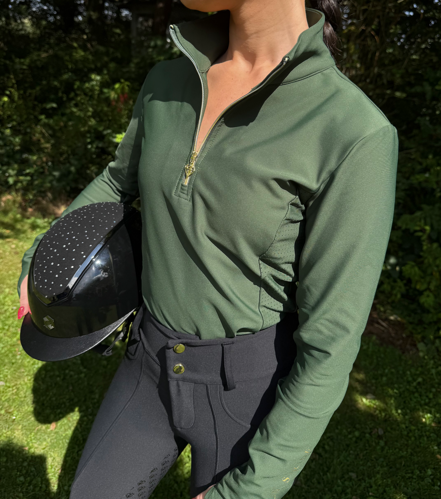 AirStride Base Layer- Emerald Green