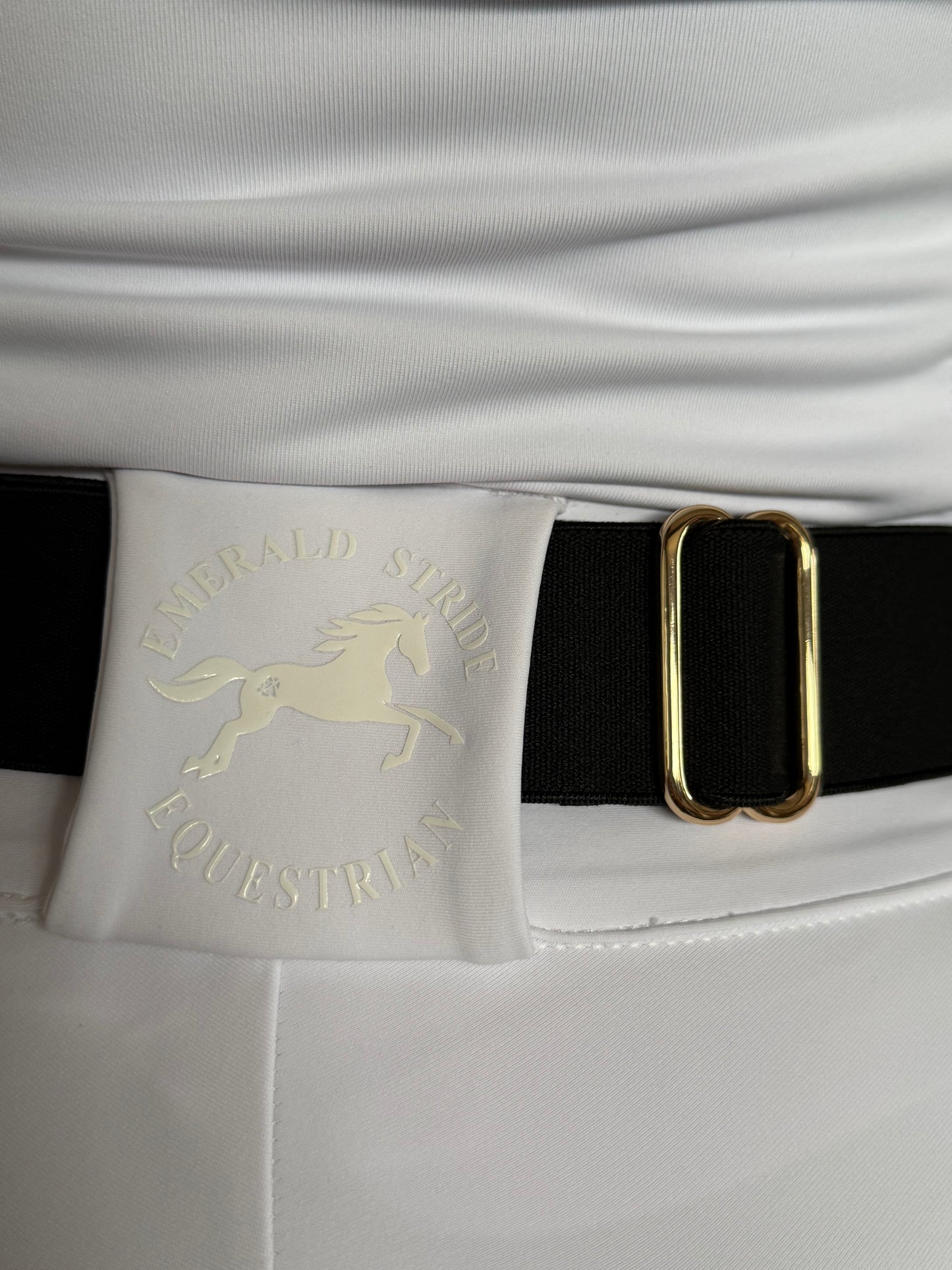 Black Stirrup Belt